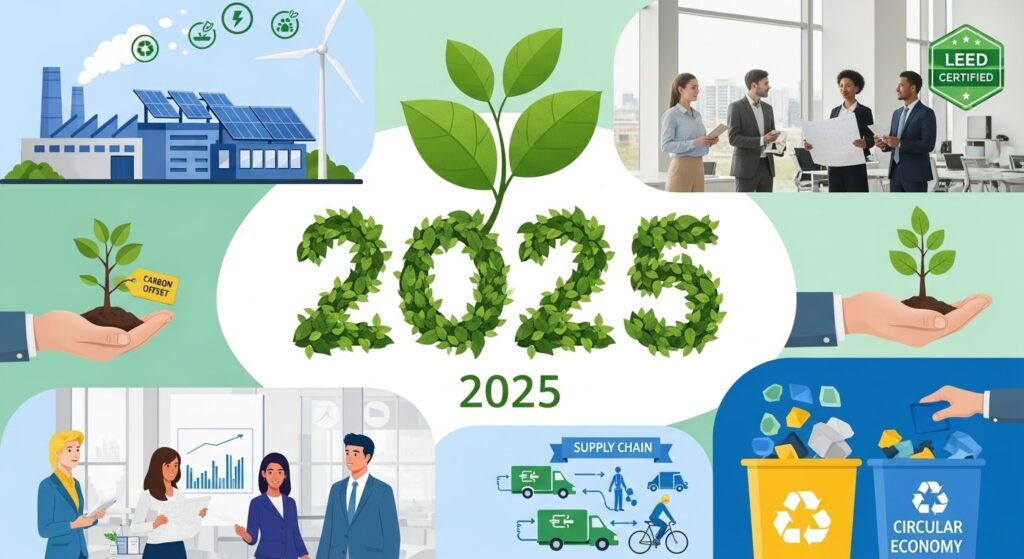 How businesses can go green: Sustainable strategies for 2025